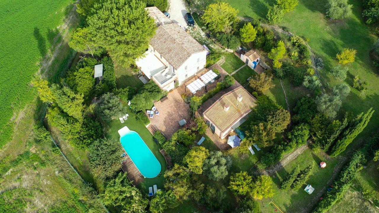 Grande Villa Storica Per Vacanze Con Giardino Privato E Piscina Ostra Extérieur photo