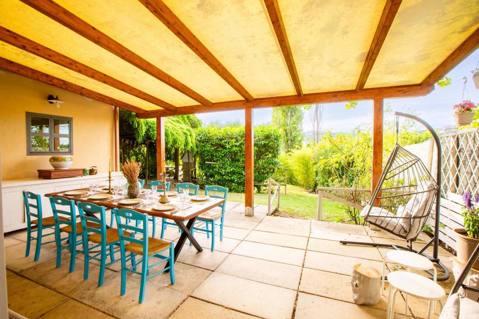 Grande Villa Storica Per Vacanze Con Giardino Privato E Piscina Ostra Extérieur photo